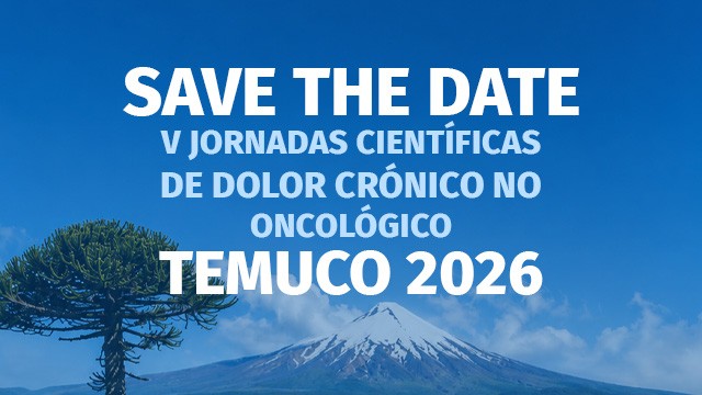 Save The Date : V Jornadas Científicas De Dolor Crónico No Oncológico: Nuevas tendencias en dolor crónico