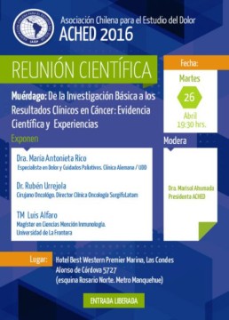  Reunión Científica de Abril