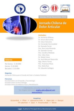  Jornada Chilena de Dolor Articular