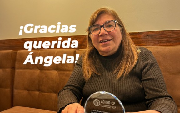 ¡Gracias, querida Ángela!